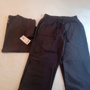 Black Nursing Scrubs